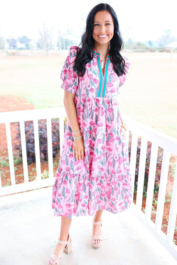 Pink Poppy Dress