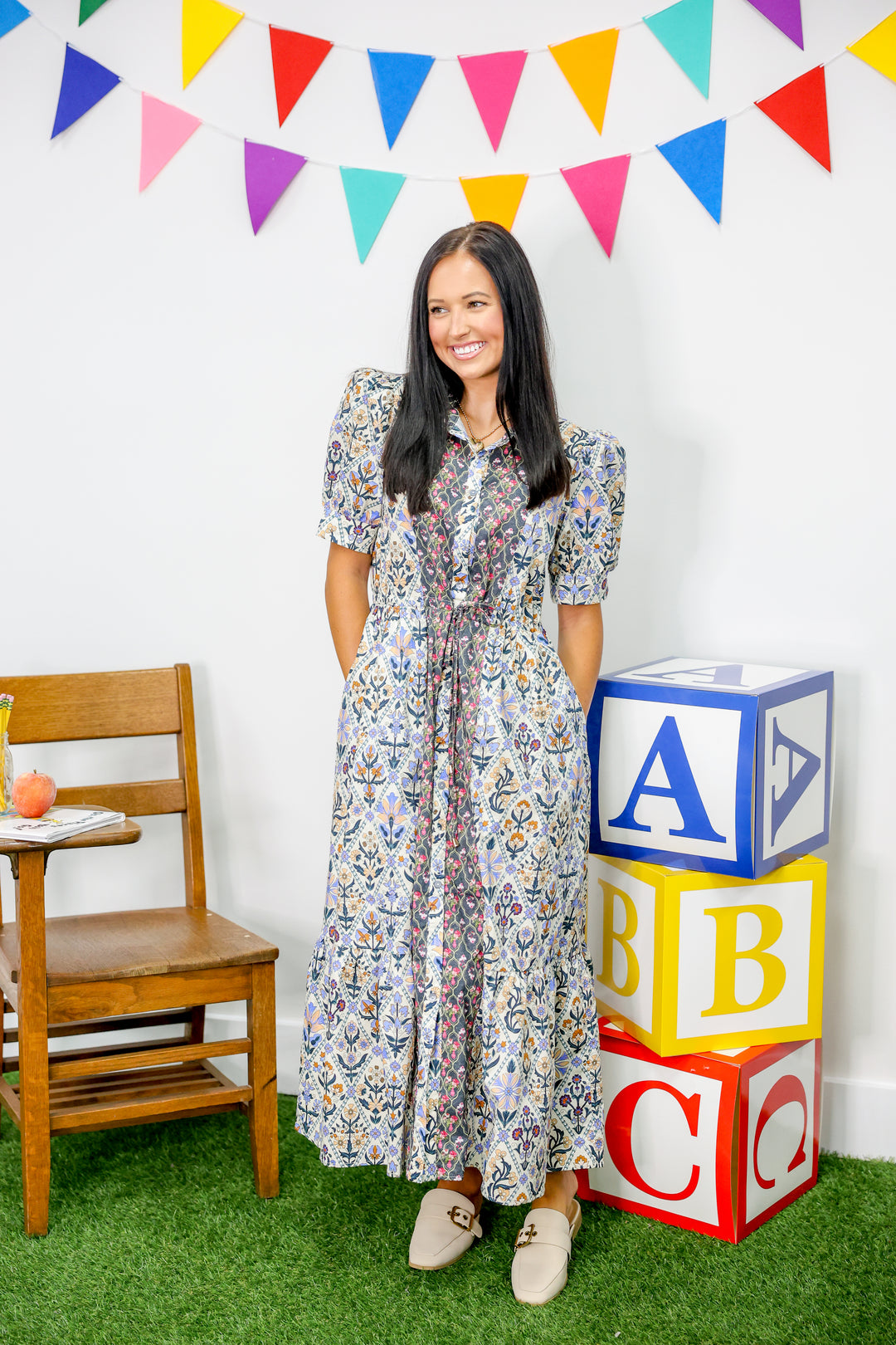 Step Into Fall Dress