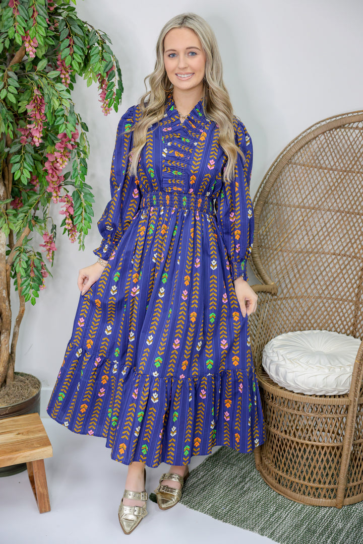 Color Spectrum Dress "Midnight Mix"
