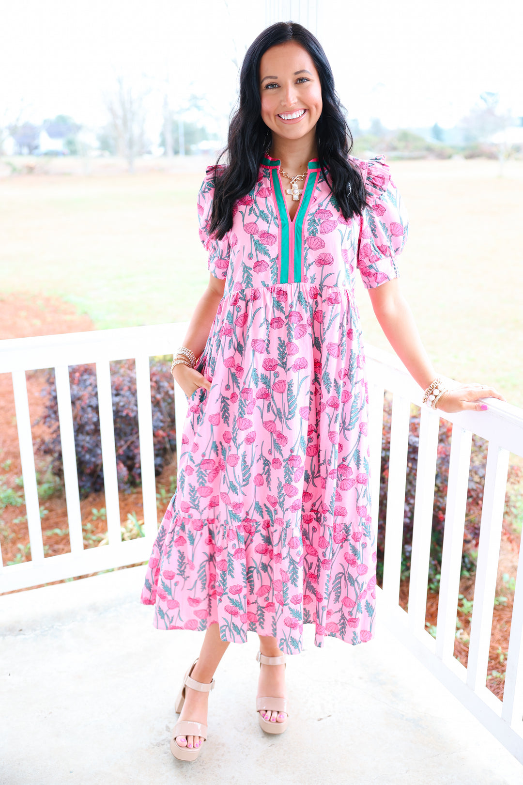 Pink Poppy Dress