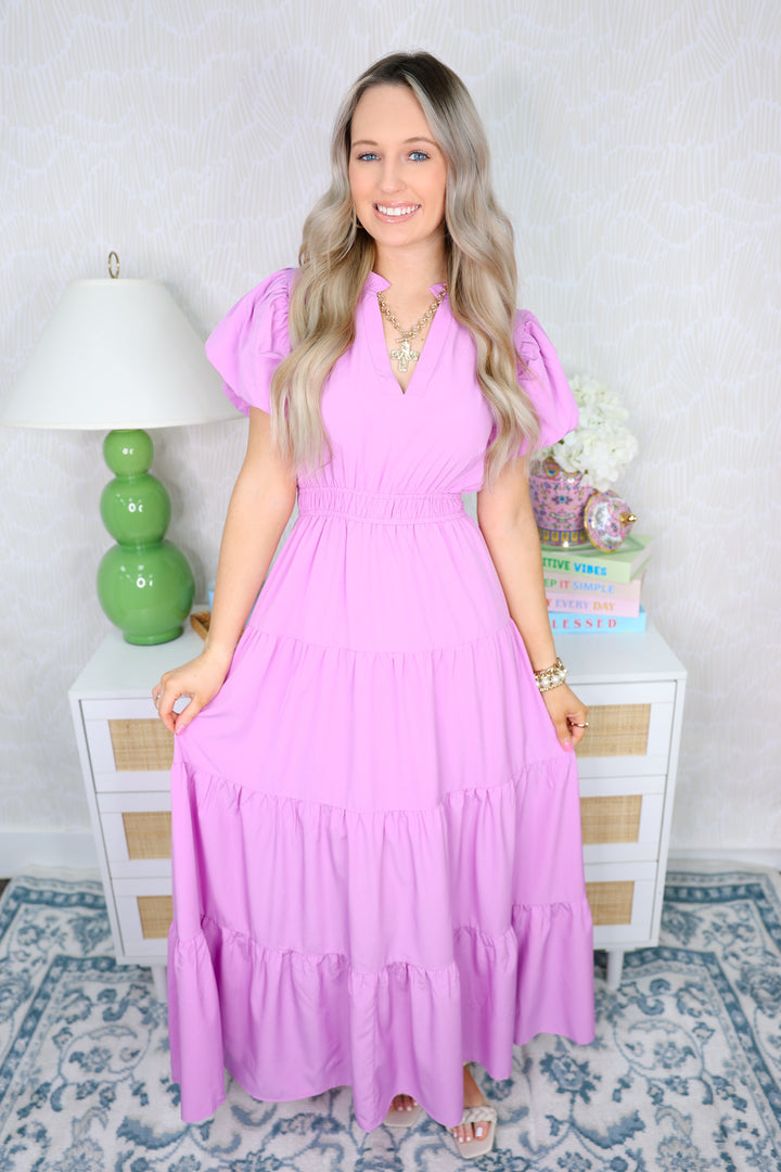 Everyday Elegance Dress "Lavender"