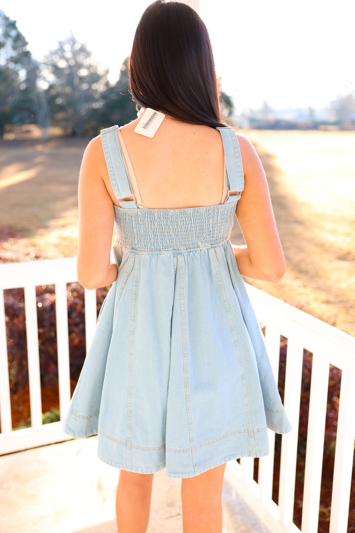 Light Denim Dreams Dress