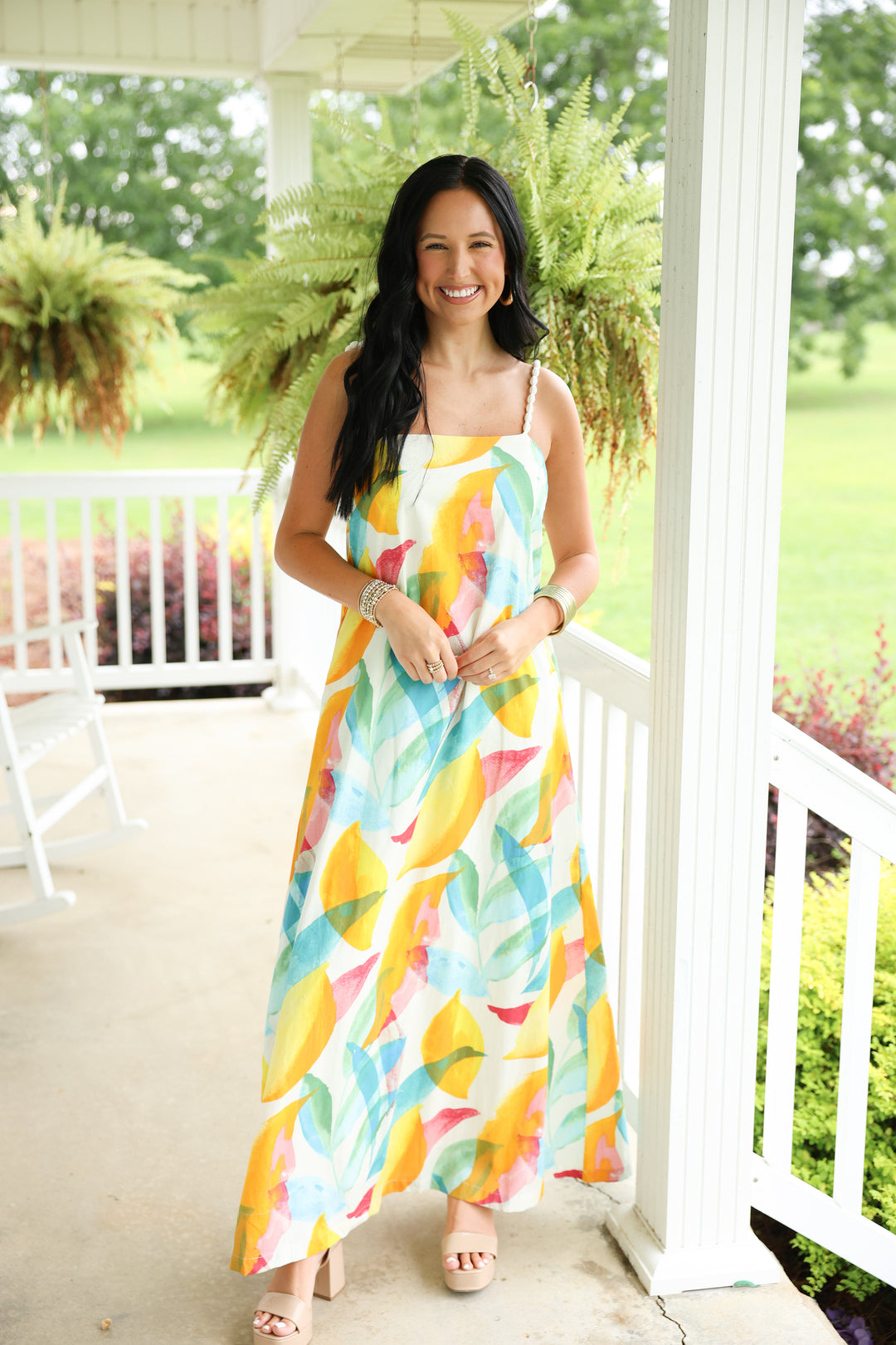 The Savannah Maxi Dress "Multi"
