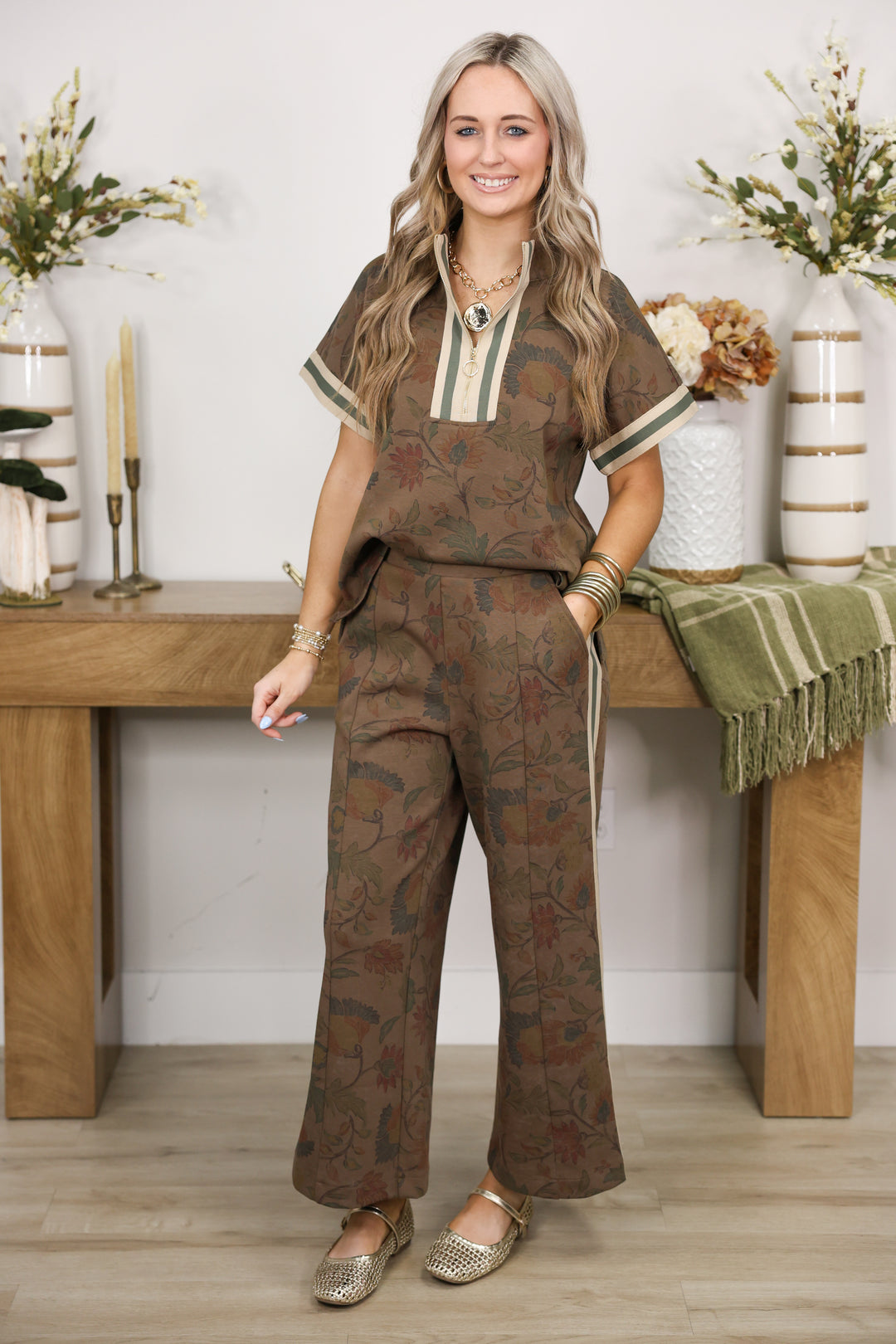 Vintage Meadow Set "Brown"