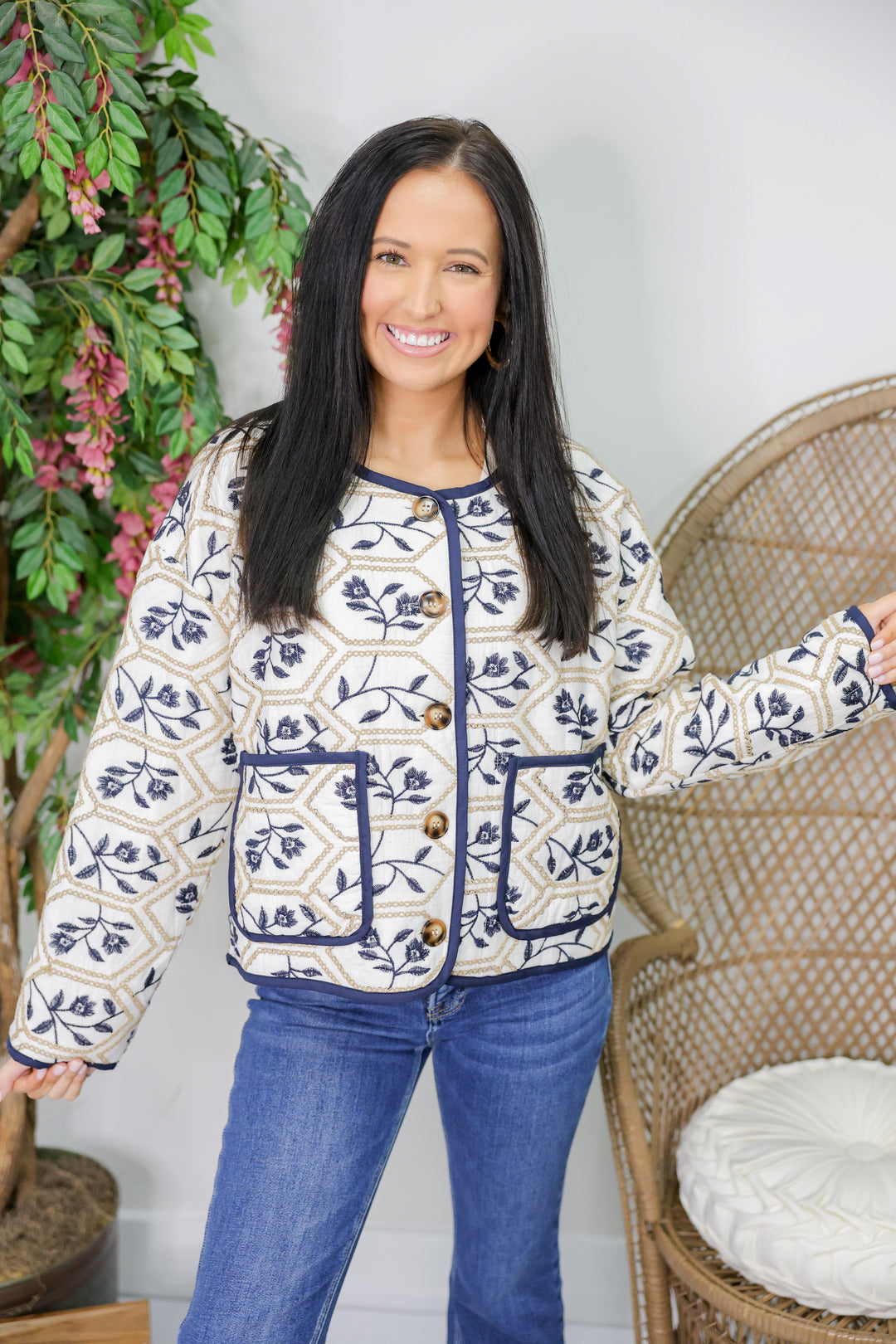 Wishful Thinking Quilted Jacket