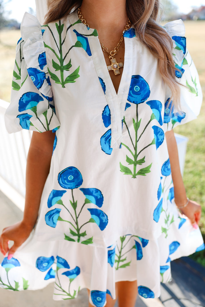 Bluebells Floral Dress