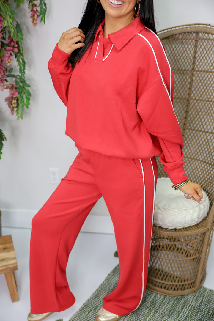Staple Set "True Red/Cream"