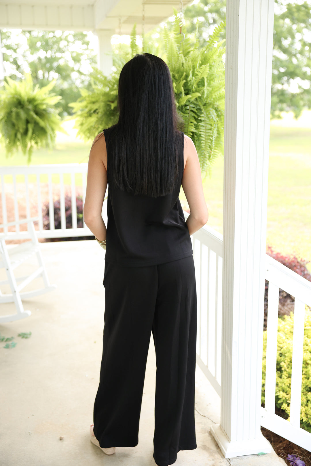Midnight Muse Pants Set "Black"