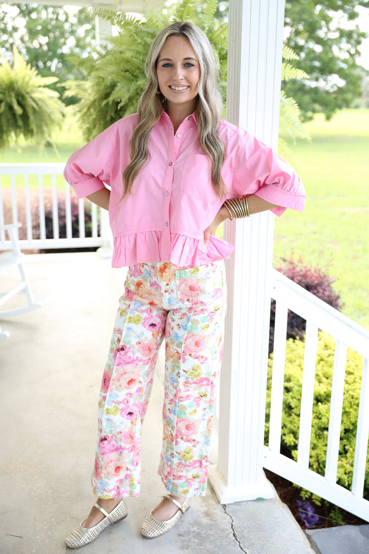 Floral Fantasy Pants