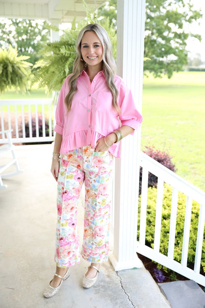 Floral Fantasy Pants