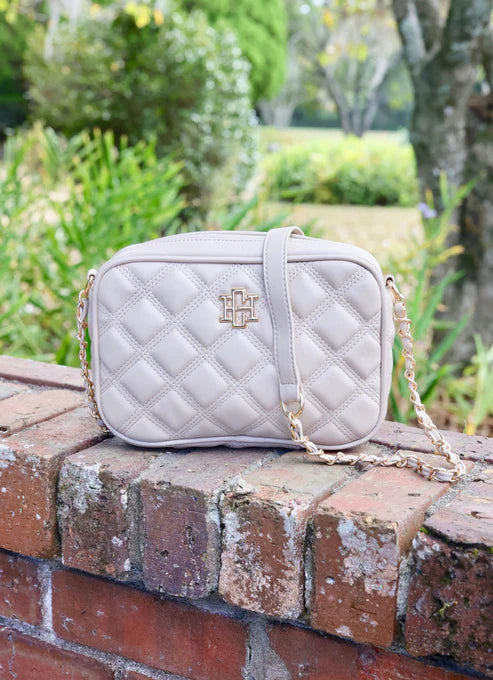 Caroline Hill - Bryce Crossbody "Nude Quilted DQ"