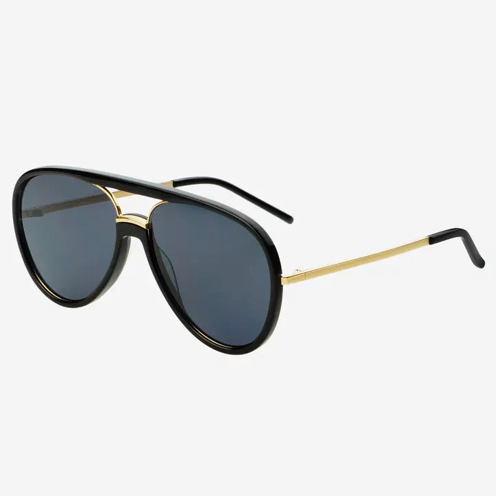 FREYRS - Shay Unisex Aviator Sunglasses - Black