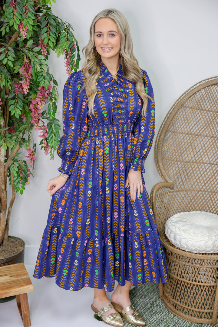 Color Spectrum Dress "Midnight Mix"