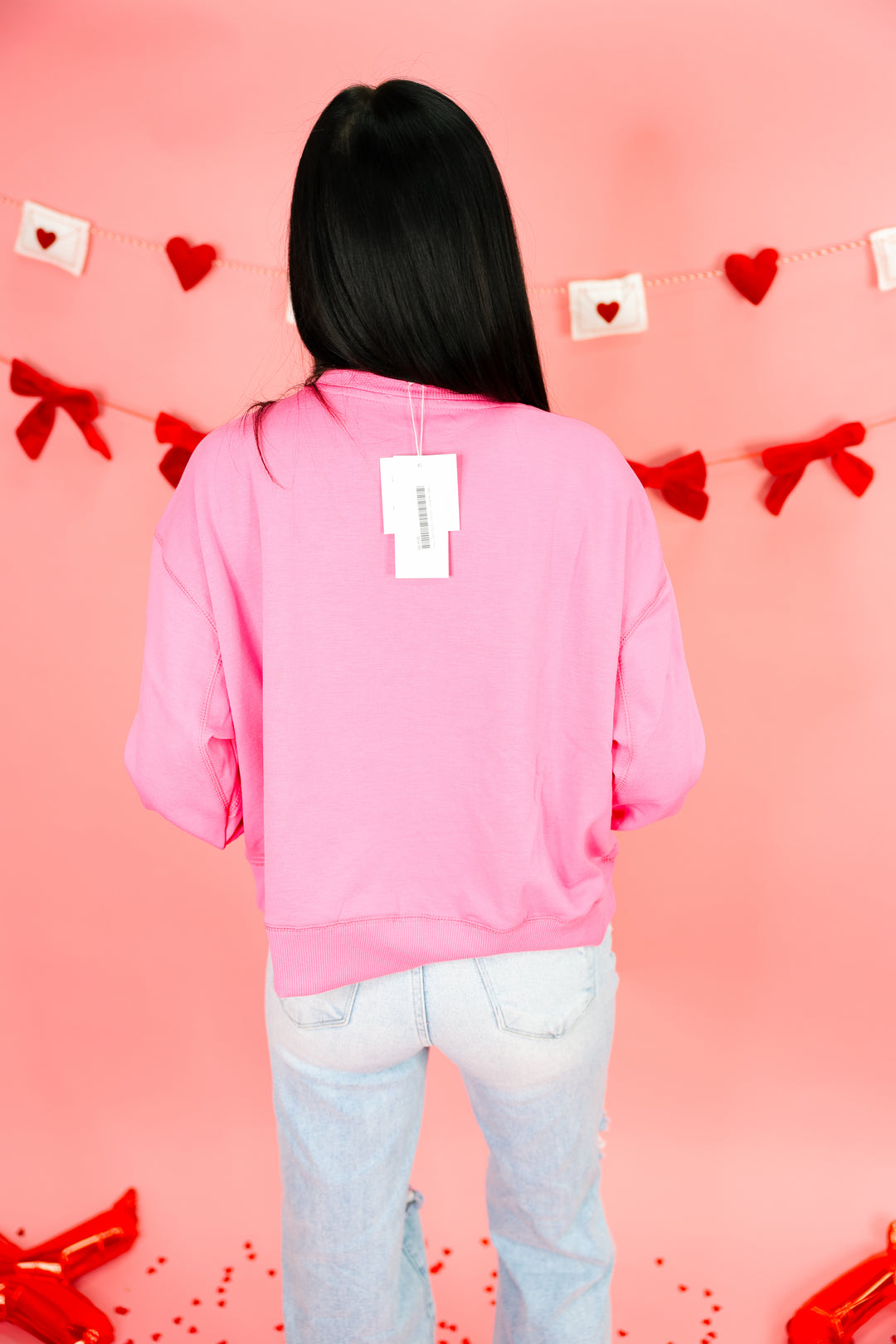 Millie Sweatshirt - Valentines "Candy Hearts"