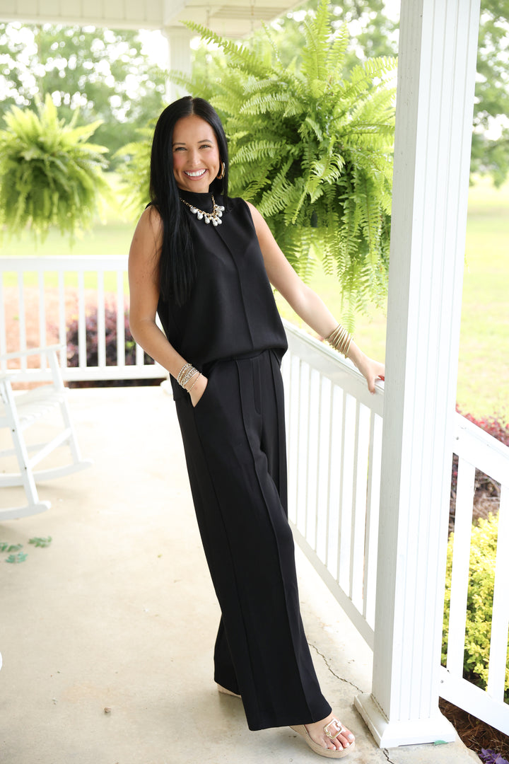 Midnight Muse Pants Set "Black"