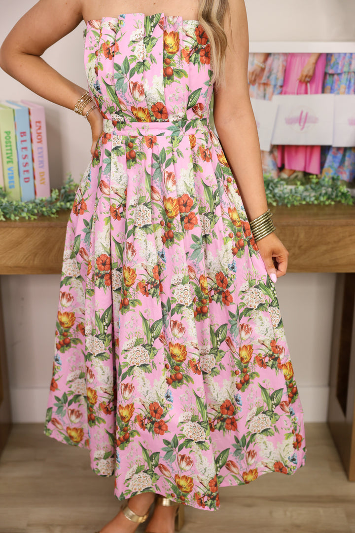 Meadow Muse Strapless Dress