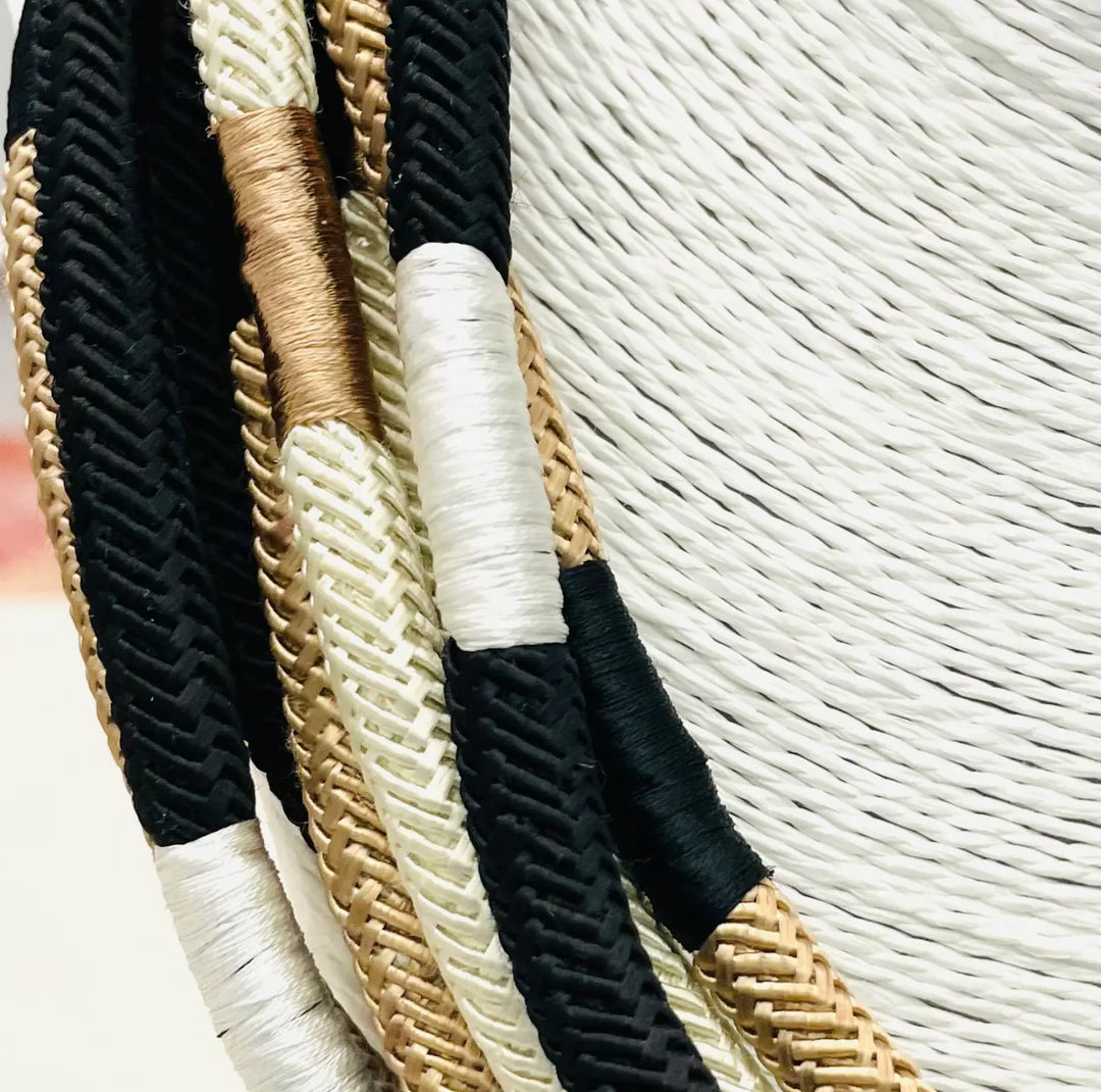 "Original" Slub 8 Strand "Black Multi"
