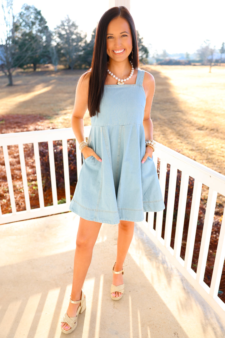 Light Denim Dreams Dress