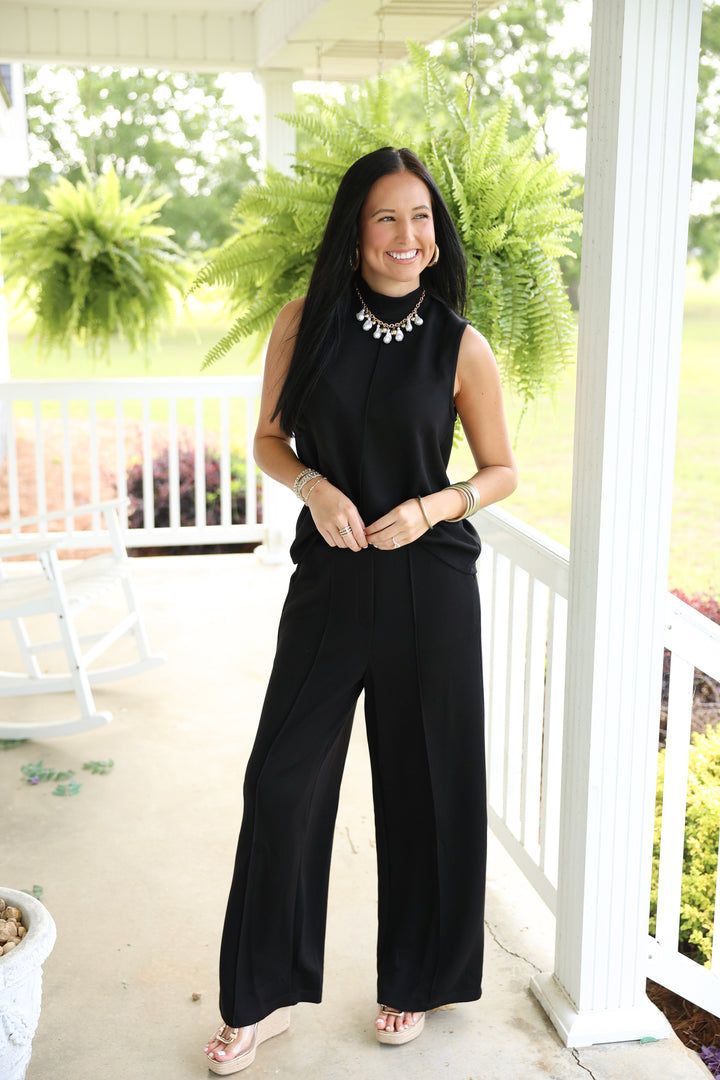 Midnight Muse Pants Set "Black"