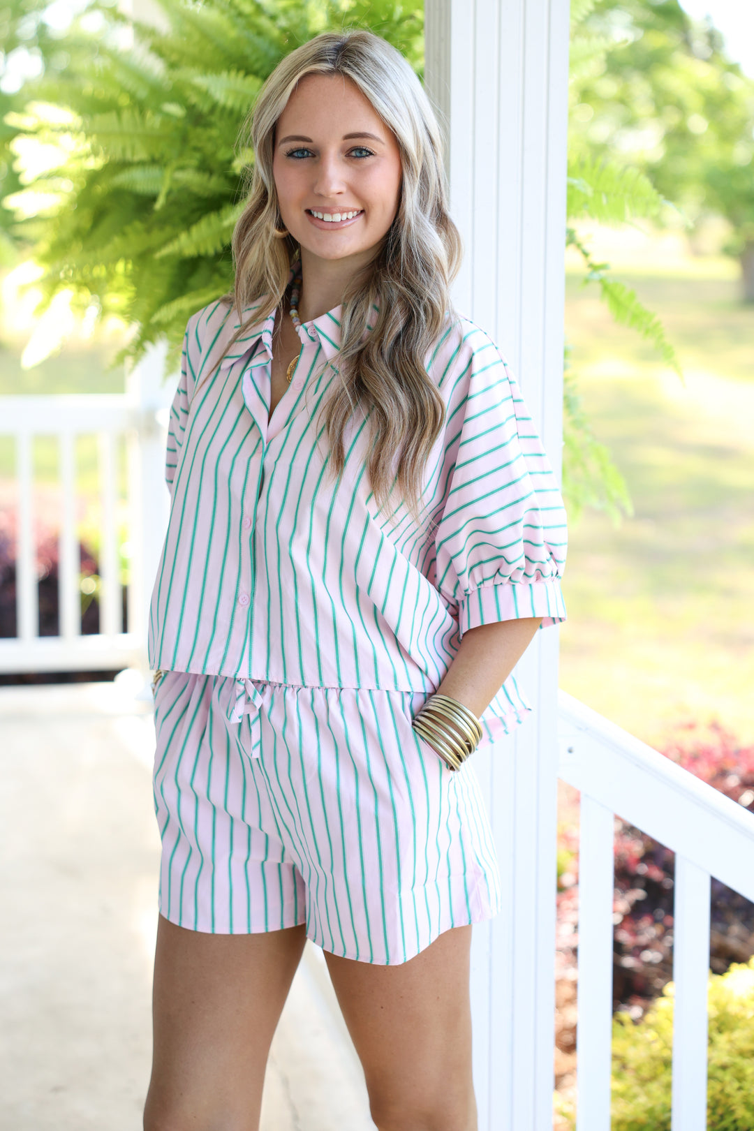 Cabana Cutie Set "Pink/Green"
