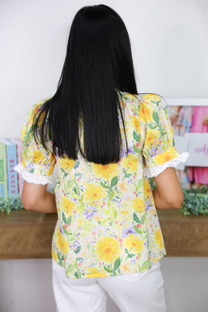 Sweet Meadow Yellow Top