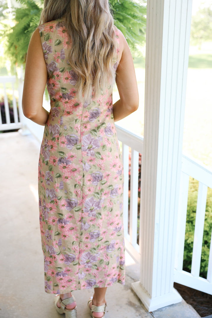 Wishful Breeze Dress "Camel"