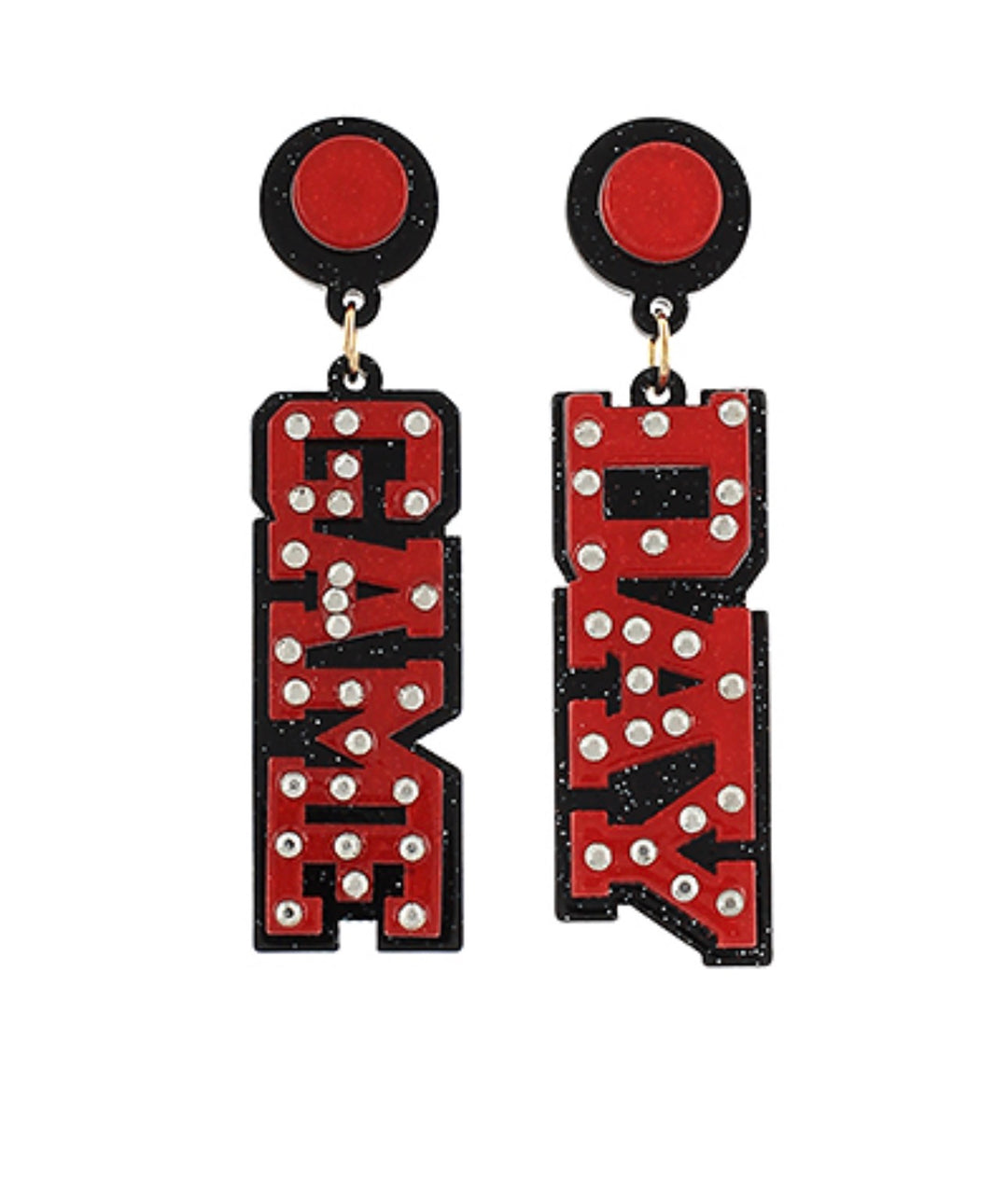 Gameday Pave Crystal Earrings