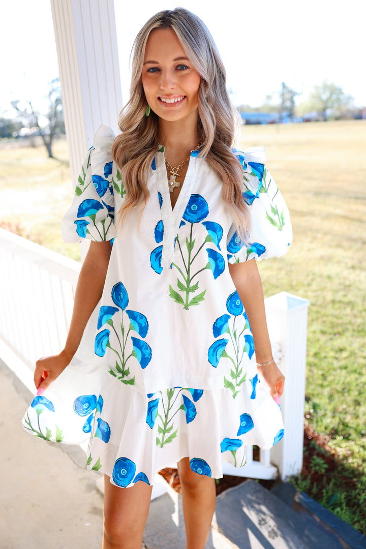 Bluebells Floral Dress