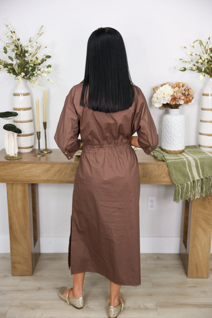 The Classic Dress "Brown"