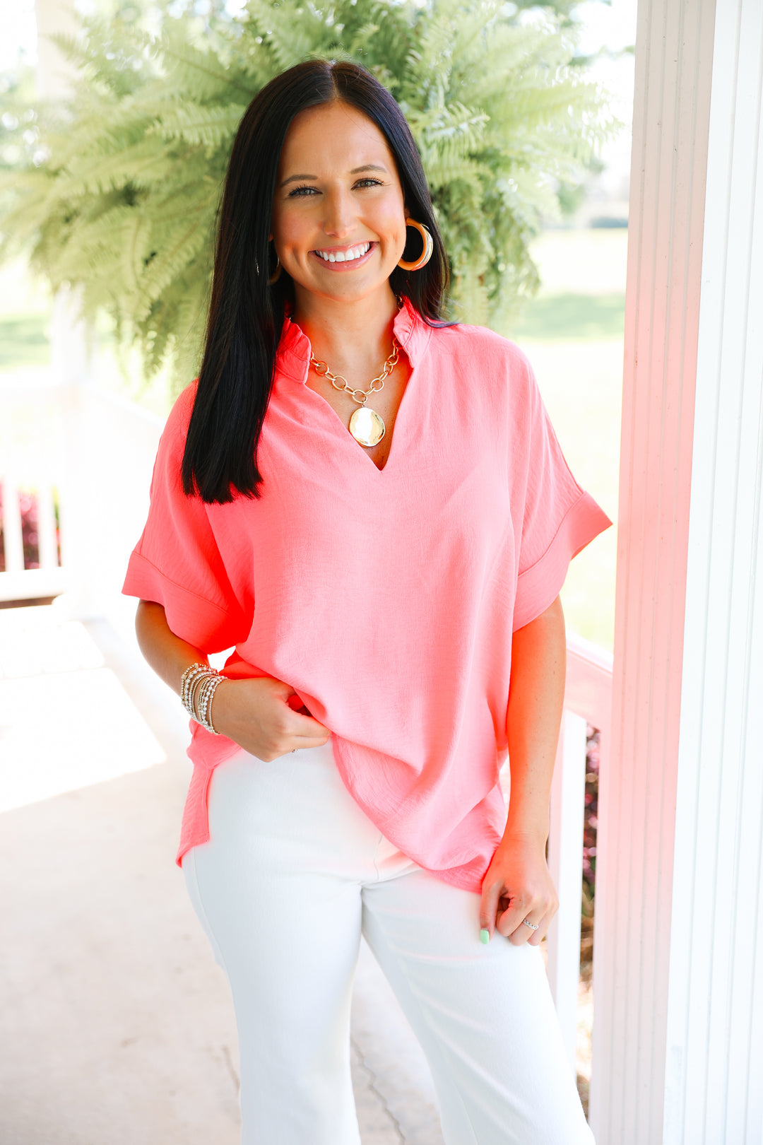 Essential Top "Neon Pink"