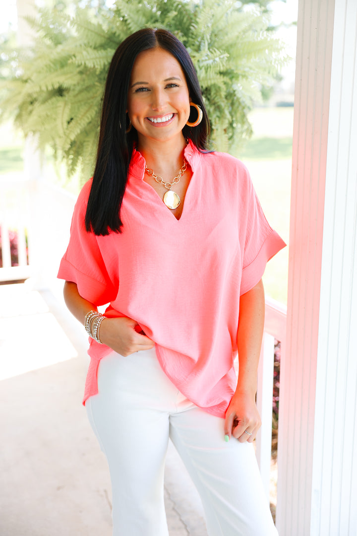 Essential Top "Neon Pink"