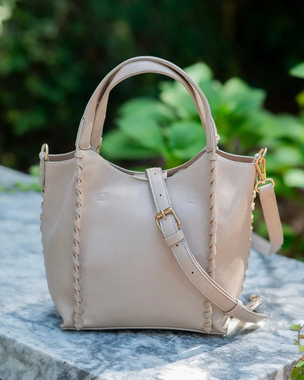 Caroline Hill - Allison Tote - Stone