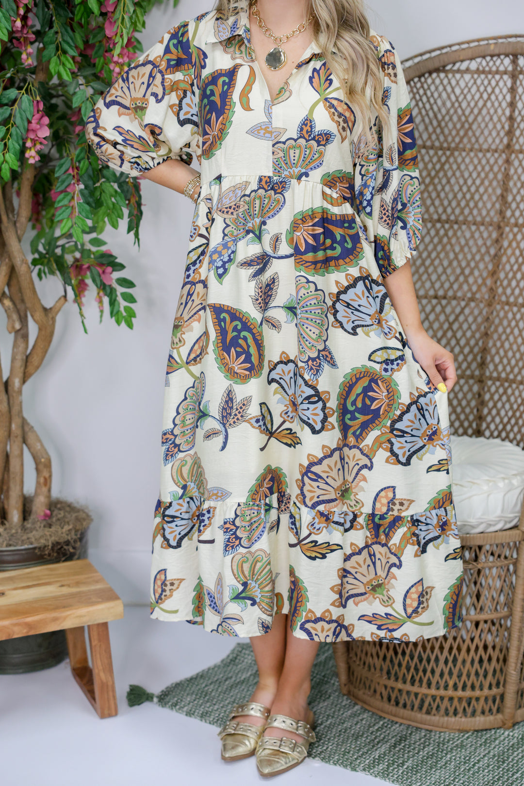 Fall In Bloom Dress