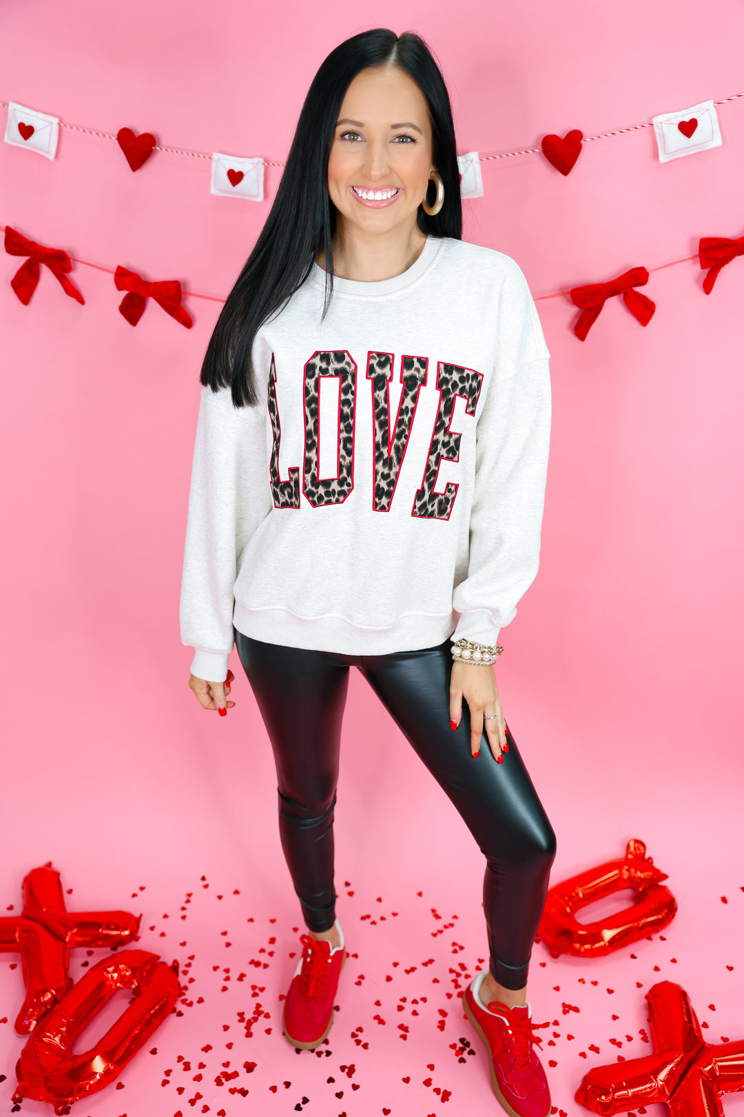 "LOVE" Oversized Sweatshirt