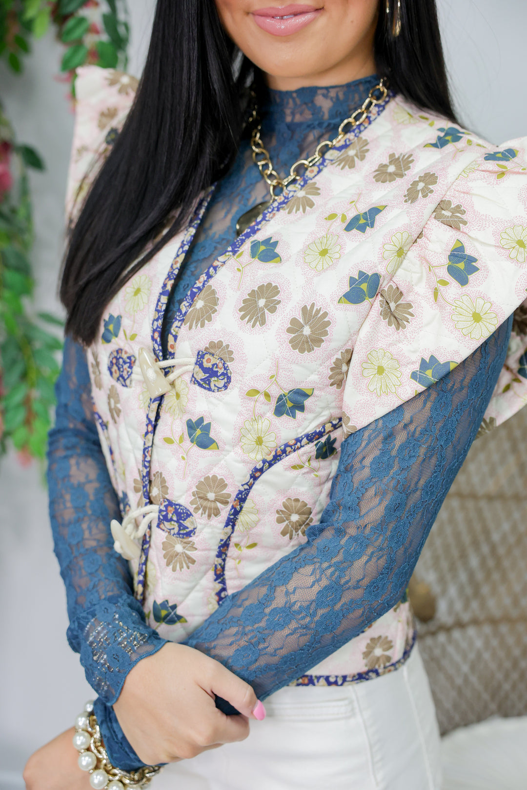 Lovin' Lace Top "Forest"