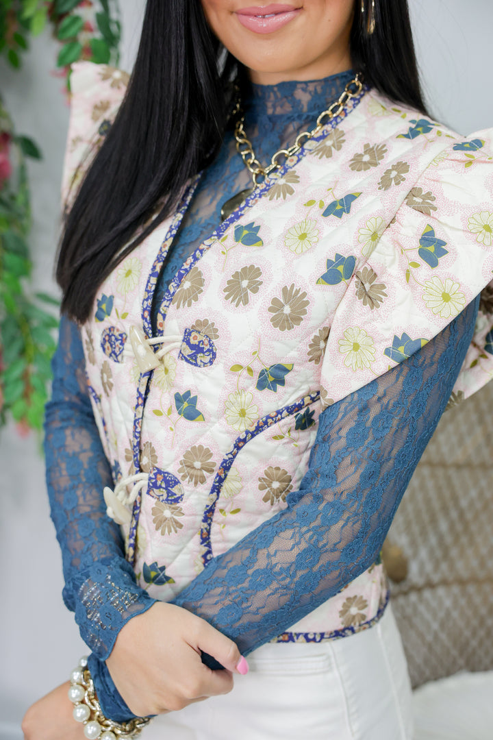 Lovin' Lace Top "Forest"