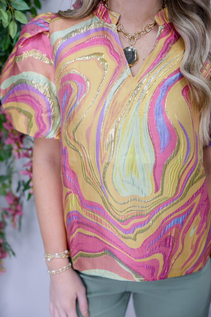Made of Metallic Top "Mustard"