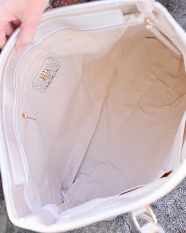 Caroline Hill - Jayden Tote "Pearl"