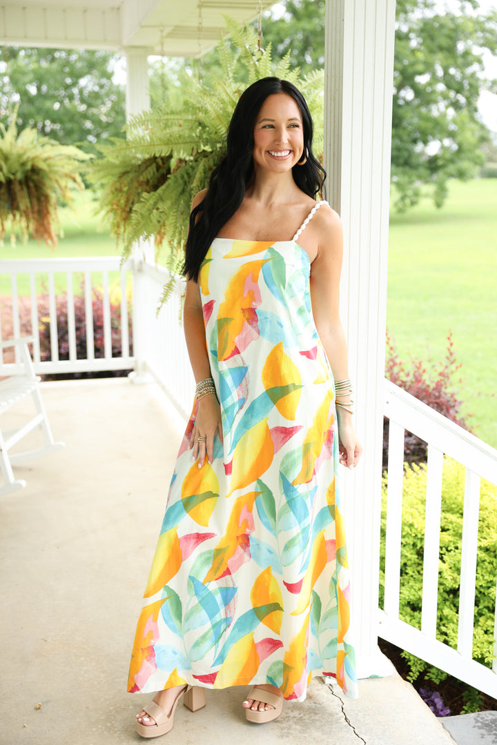 The Savannah Maxi Dress "Multi"