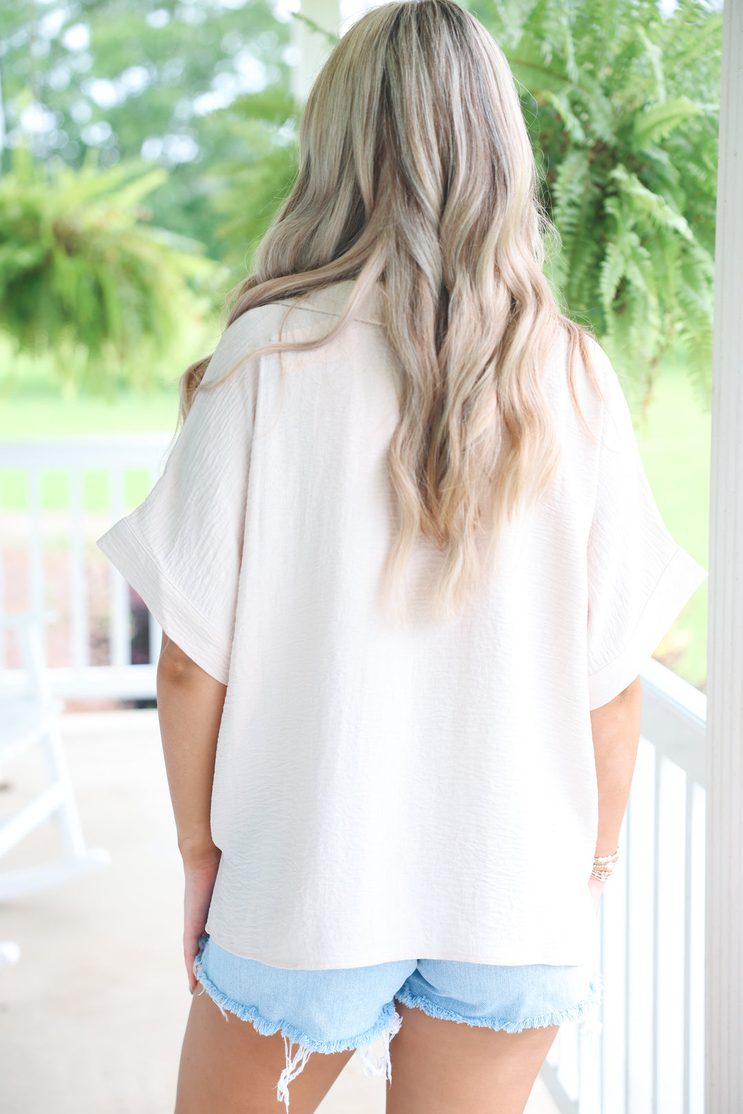 Effortless Style Top "Oatmeal"