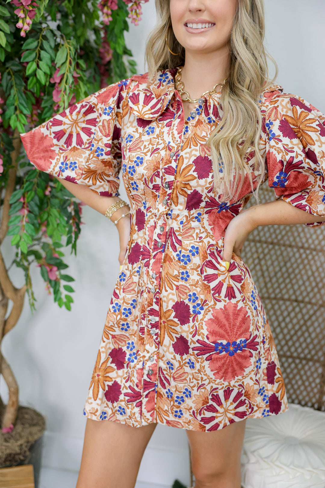 Full on Fabulous Dress "Rusty Fall"