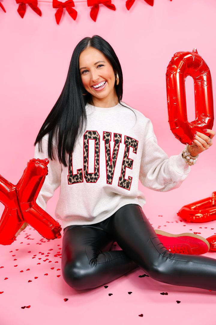 "LOVE" Oversized Sweatshirt