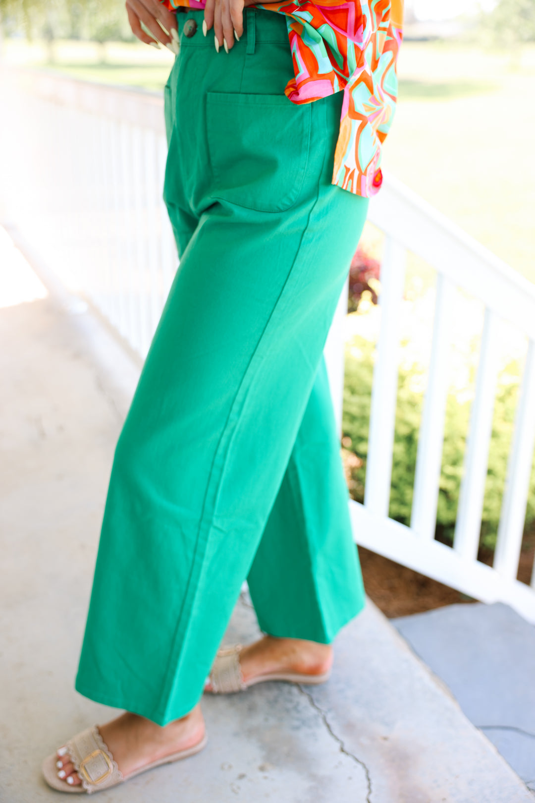 Camille Pants "Green"