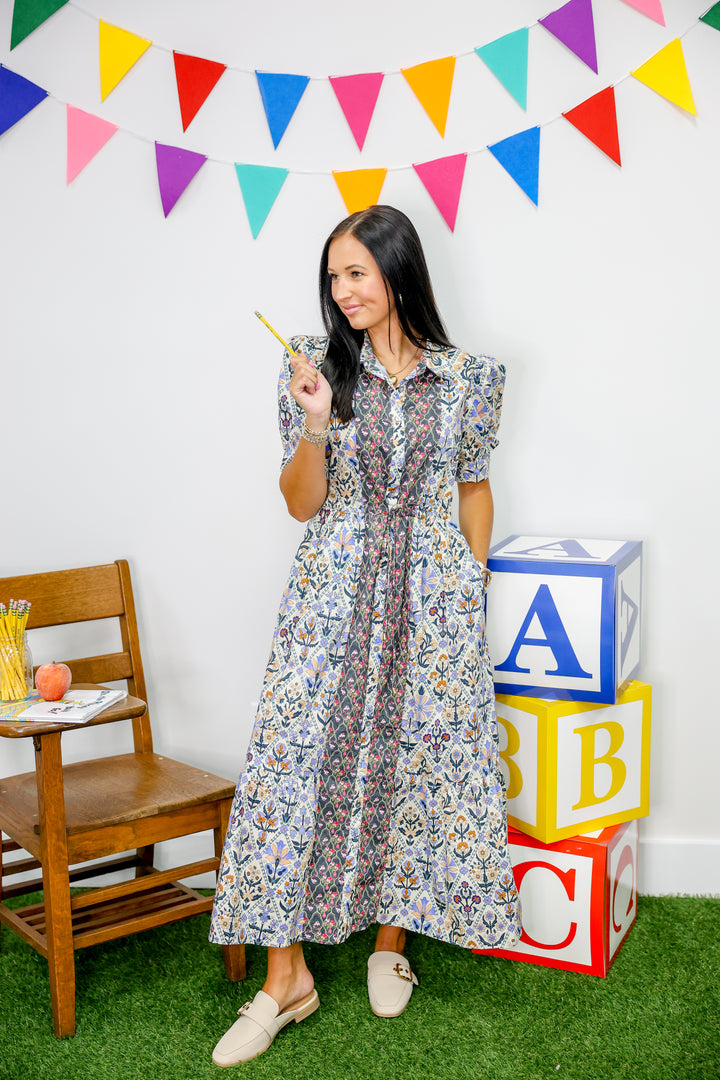 Step Into Fall Dress