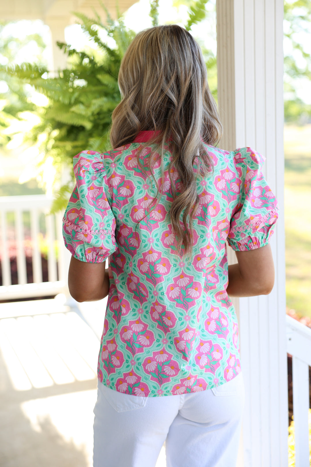 Pink Petal Pop Top