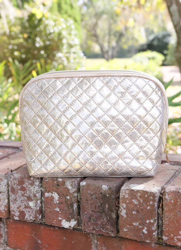 Caroline Hill - Capri Large Pouch "Champagne Pop"
