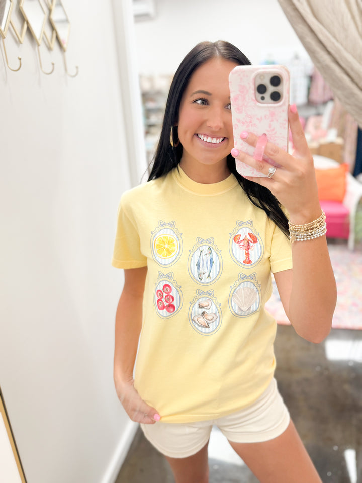 Coquette Coastal Frames Graphic Tee