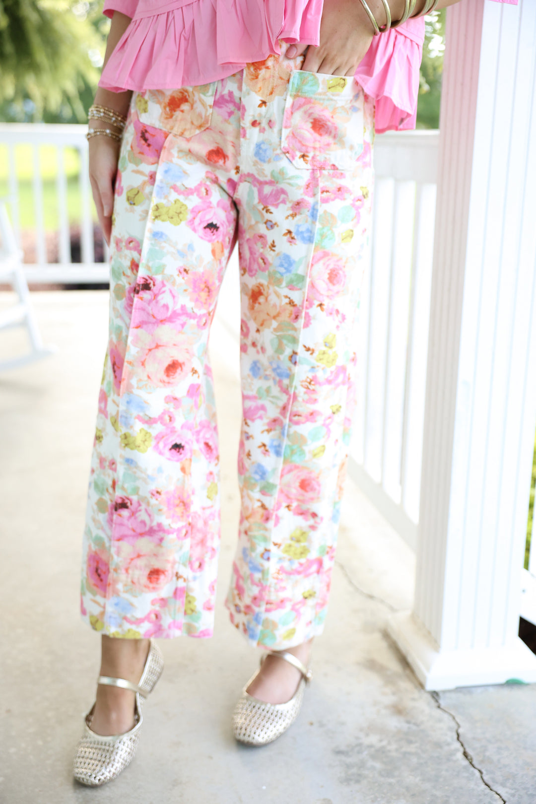 Floral Fantasy Pants