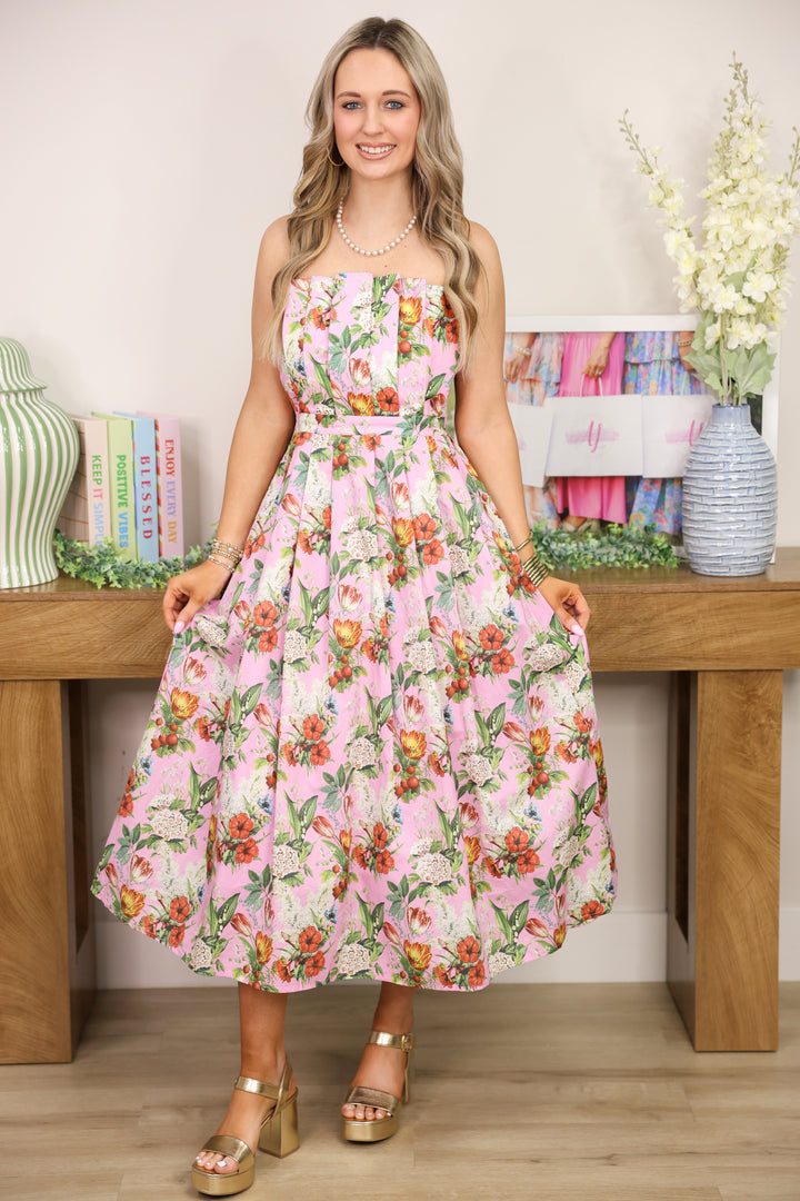 Meadow Muse Strapless Dress