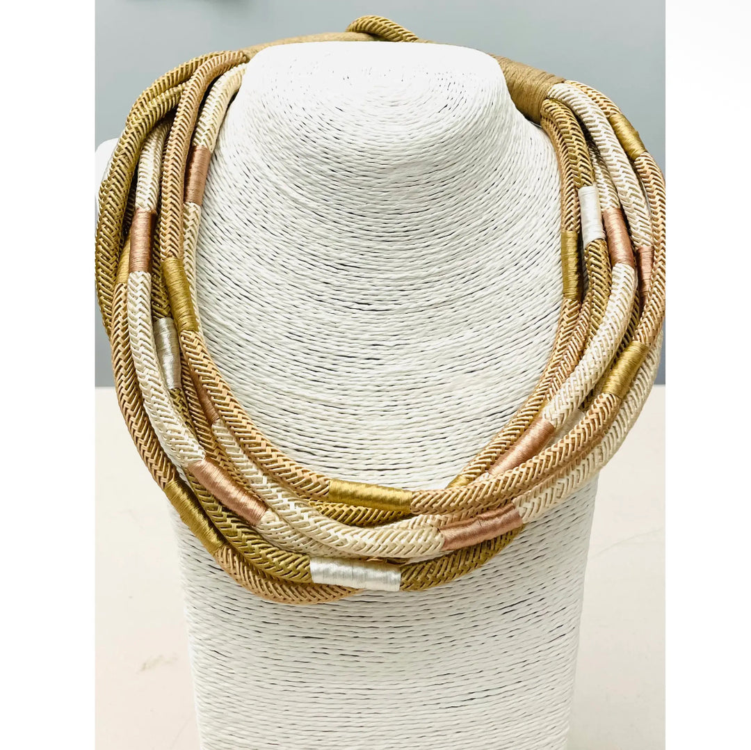"Original" Slub 8 Strand "Neutral Multi"